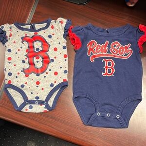 MLB Genuine Merchandise 0/3 Months Boston Red Sox Onsies